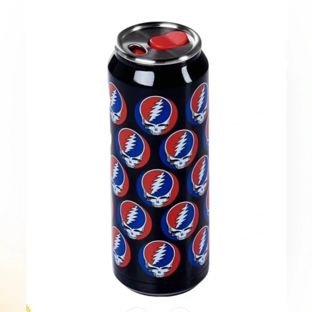 Grateful Dead 16 oz Tumbler Steal Your Face Igloo Insulated Can New